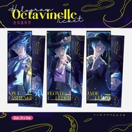 【Veon' Art】Twisted Wonderland Octavinelle Hologram Ticket / 扭曲仙境 海寮逆向鐳射票