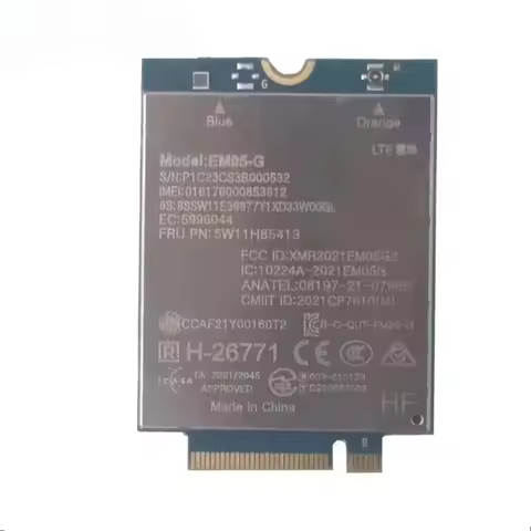 Original Wireless WWAN,QCT,EM05-G GRF-2 (5W11H85413) for ThinkPad T14 P14s Gen4, 5W11H85413