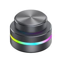 Single-Button Bluetooth Keyboard with RGB Lighting Dual Knob Design Reverse Direction Function Custo