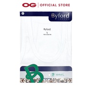 Byford 3-pc Pack Singlet - White