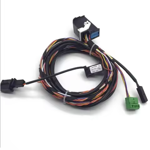 Car Bluetooth Module Wiring Harness Cable Microphone Kit Fit for Golf 6 Passat Tiguan RCD510 RNS510