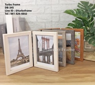 Turbo Frame กรอบรูปคู่ บานพับ มีหลายสี ขนาด 4x6 5x7 6x8 และ A5