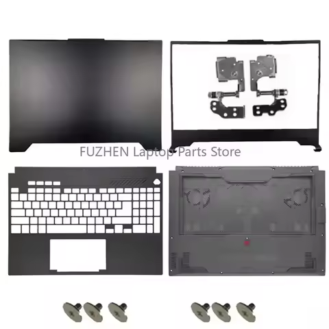 For TUF AIR F15 FX517 FX517Z FA517 2022 Laptop LCD Back Cover Frame Hinges Top Case Bottom Case Uppe