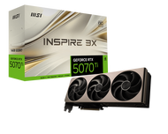 MSI RTX 5070 TI 16G INSPIRE 3X OC GRAPHIC CARD