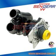 【VW SCIROCCO / SHARAN / JETTA / EOS / ARTEON / BEETLE】 WATER PUMP + THERMOSTAT HOUSING SET | EA888 E