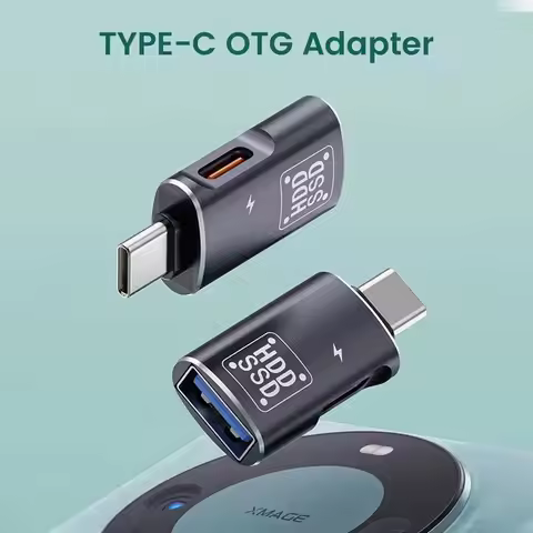 1 PC Type C OTG Adapter USB-C Male To USB 2.0 Female Adapter For Macbook Xiaomi HUAWEI Samsung OTG C