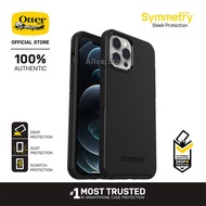OtterBox Symmetry Series Phone Case for iPhone 12 Pro Max / 12 Pro /12 /12 Mini Anti-drop Protective Cover - Black