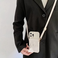 Coin Purse Samsung s25ultra Phone Case s21fe Fun A8s Niche note10 Crossbody Strap a53 Female F52
