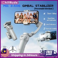 ChillBuds M01 3-Axis Smartphone Gimbal Stabilizer Fill Light Anti-shake Handheld Gimbal for Phone Vl