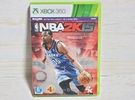 {哈帝電玩}~XBOX360 原版遊戲 NBA 2K15 中文版 光碟微刮 有盒書~