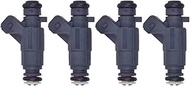 ZYBUFOB 4PCS FUEL INJECTOR 0280155921 Compatible For AUDI A6 A8 S8 Tuareg 3.7L 4.2L NOZZLE INJECTION
