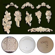 GAOXI75BK Wood Carved Natural Floral Furniture Parts European Woodcarving Decorative