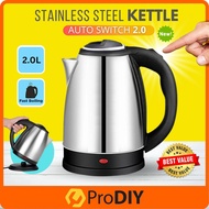 SCARLETT SC-20 Electric Heat Kettle Jug Cordless Detachble Automatic Switch 2.0