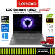 [Free McAfee]Lenovo LOQ Essential 15IRX11 - i5-13450HX - NVIDIA RTX 5050 8GB - 16GB RAM - 1TB SSD (2