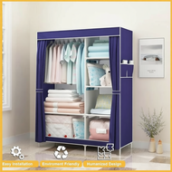 Wardrobe Almari Baju Rak Baju Clothes Organization Storage Rack Cabinet Clothes Rack Cupboard Bedroo