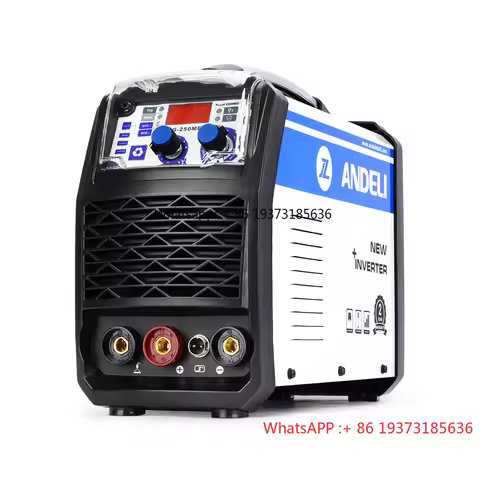 ANDELI 110V/220V LED MIG-250 LIFT TIG MMA MIG Gasless MIG Welding Machine Welder Manufacturer
