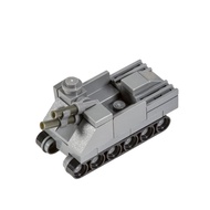 New Product moc Building Blocks Military M7B1 Pastor Self-Artillery Tank Assembled Toys Mini Model C