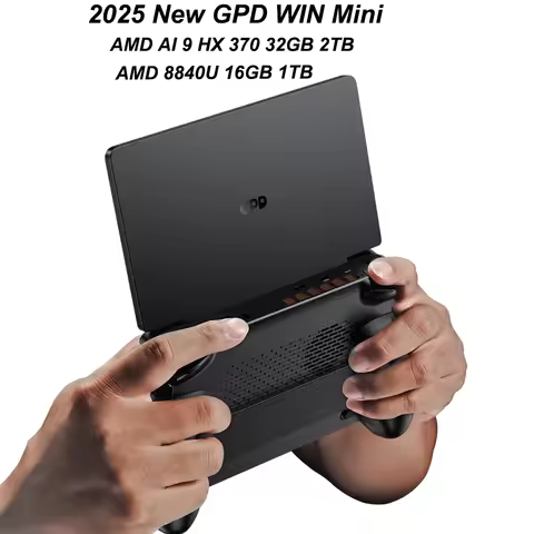 2025 New GPD WIN Mini AMD AI 9 HX 370 Handheld GamePad Tablet 32GB DDR5 2TB SSD 7 Inch Mini Pocket L