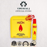 Unusual J Ready stock  ONE PIECE RM2.2🔥 100%Original 18ml Neon lighter gas refill small