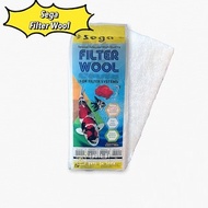 Sega Filter Wool / Aquarium Filter / White Wool (Tebal)/ Filter Sponge