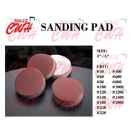 G40-G2000 PRC 4" 100MM 5" 125MM 7" 175MM ROUND SANDPAPER KERTAS PASIR SAND PAPER FOR ETC BOSSMAN BOS