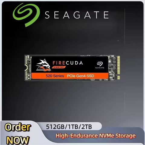 For Seagate Advanced PCIe NVMe M.2 SSD, 512GB/1TB/2TB, Nitro-Speed, Perfect for Gaming Laptops & Des