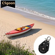 C5GOON 1Pc Nylon High Load Capacity Single Pulley Universal Head Swivel Sailboat Plain Bearing Block