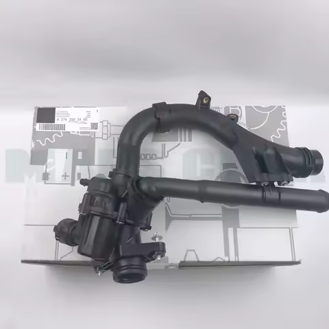 A2742003400 Engine coolant thermostat suitable for Mercedes-Benz M274 E20 C / GLC / E 300 2742003400