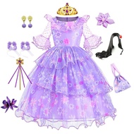 Encanto Isabela Madrigal Princess Dress Series Purple