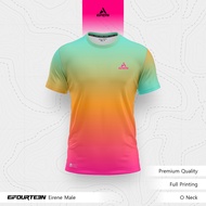 Singlet Olahraga Jersey Baju Kaos Lari Running Gym Fitness Sepeda Couple Pasangan Simple Full Printi