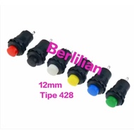 Push On Off 428 2 Feet Push On Off 12mm Push On Off Switch/ DS-428