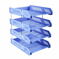 A4 file tray / 4-tier document shelf with Premium A4 paper