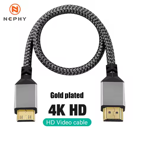 4K 60HZ MINI HDMI To HDMI Cable Male to Male HD Adapter Converter For TV Box Stick PS5 Xbox Long 1M 