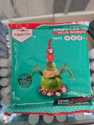 Pupuk NPK Tawon 16-16-16 plus Boron 1kg