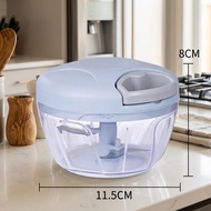 Premium Manual Food Chopper - Mini Hand Pull String Vegetable Meat Blender & Nut Crusher
