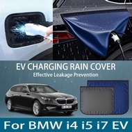 Electric Vehicle Charger Port Cover Outdoor Rainproof Protection Dustproof Covers For Bmw I4 I5 I7 E