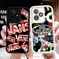 Z-54 V-vans White Black Case Casing for Xiaomi Redmi 13 POCO X5 F6 F5 Turbo 3 5G Case