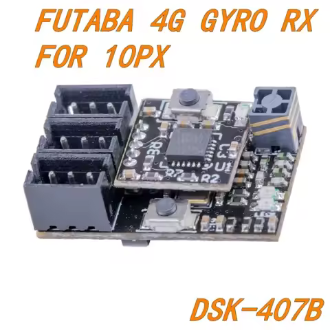 NEW FUTABA F-4G TOWER ANTENNA GYRO RECEIVER FOR 10PX DSK-407B GT55Racing