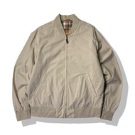 Uniqlo Khaki Brown Harrington Bomber Jacket (XXL) Second Hand Chest Size 50