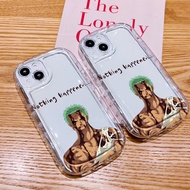 Casing OPPO A92 A52 A72 A92s A93 5G A94 5G A95 5G A74 F19s F17 Pro F19 Pro F19 Pro+ F11 F9 Pro R15 R17 Case softcase Roronoa Zoro Pattern Transparent HP Clear Soap Cover casing