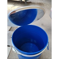 35L besi tong terpakai / used 35L blue tong drum