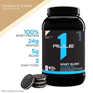 Rule 1 - R1 Whey Protein Blend 2lb [R1 Protein 100% Whey Protein Isolate BCAA Muscle Recovery]