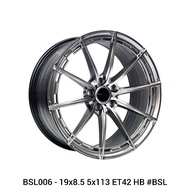 【Harga untuk 1pcs】BSL-006  17x7.5 ET35 / 18x8 5x113 ET35 / 19x8.5 5x113 ET42 HB/GB/BRONZE SPORT RIM