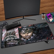 Mouse Pad Berserk Guts Anime Dywan Gamer  XXL Gaming Accessories Varmilo Keyboard Computer Mousepad 