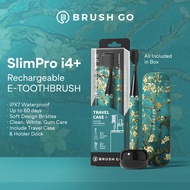 MiPOW CI900S_B SlimPro i4+  Rechargeable Electric Toothbrush 3 Modes Soft Bristles with Holder Dock 