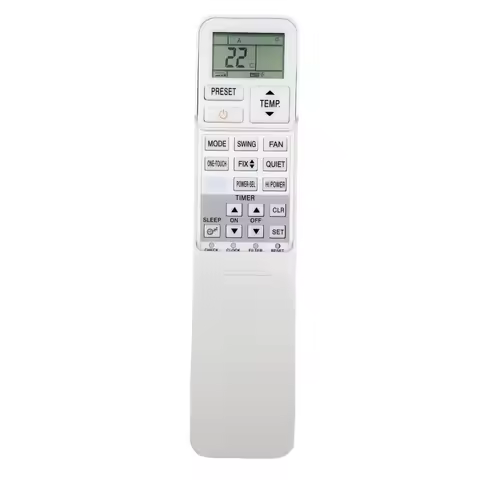 WC-TA05NE Remote Control for Toshiba Carrier Air Conditioner | English Version Replacement A/C Contr