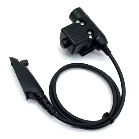 Tactical Headset U94 PTT System Headset Adapter for Motorola GP328 GP338 GP340 GP360 GP380 HT750 HT1