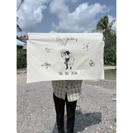 CUSTOM SIZE BANNER KLASIK KAIN BELACU - baca description