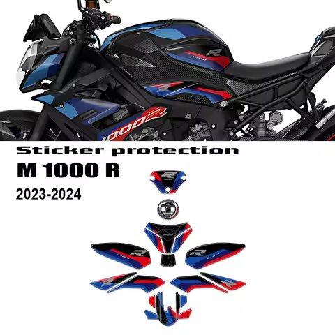 For M 1000 R M1000R Motorcycle Accessori Fuel Tank Pad 3D Sticker Knee Grip Traction Protector Decal