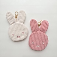 Miffy head coin pouch corduroy material/ Miffy pouch coin pouch